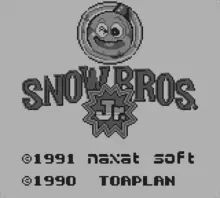 Image n° 2 - screenshots  : Snow Bros - Nick and Tom